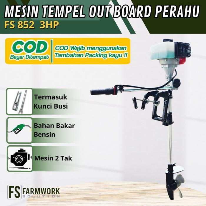 Mesin Tempel Perahu 2 Tak, Mesin Penggerak Outboard Perahu Speed Boat