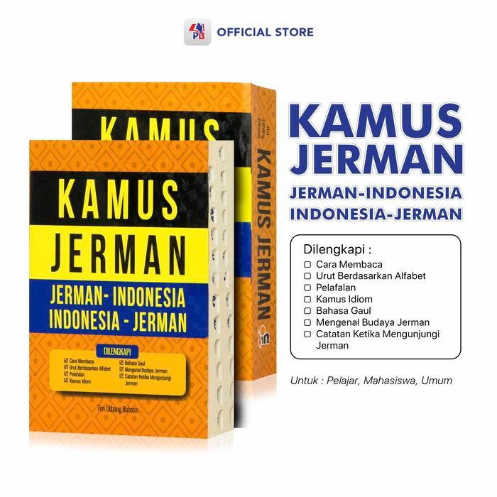 Kamus Bahasa Jerman / Kamus Bahasa Jerman - Indonesia / Indonesia Jerman - Ukuran Saku Dengan Index