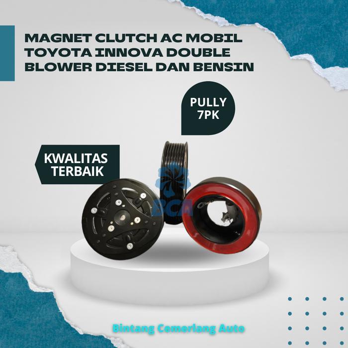 Magnet Clutch Ac Mobil Toyota Innova Double Blower Diesel Bensin