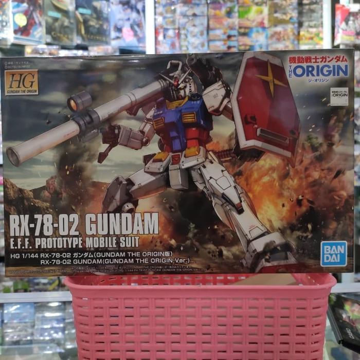GUNDAM HG RX-78-2 THE ORIGIN 58929 [ORIGINAL BANDAI]