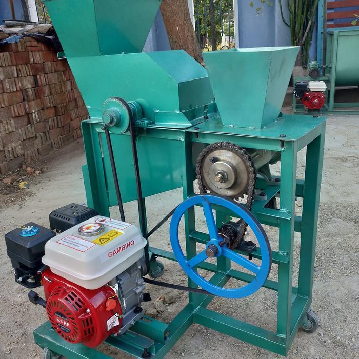 mesin chopper multifungsi + mesin cetak pelet