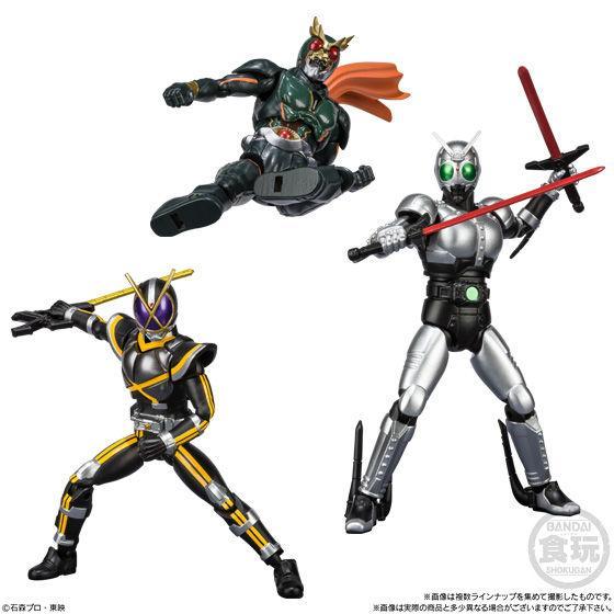 Shodo-O Kamen Rider [5/Set] Shadow Moon Kaixa Another Agito Gelshocker