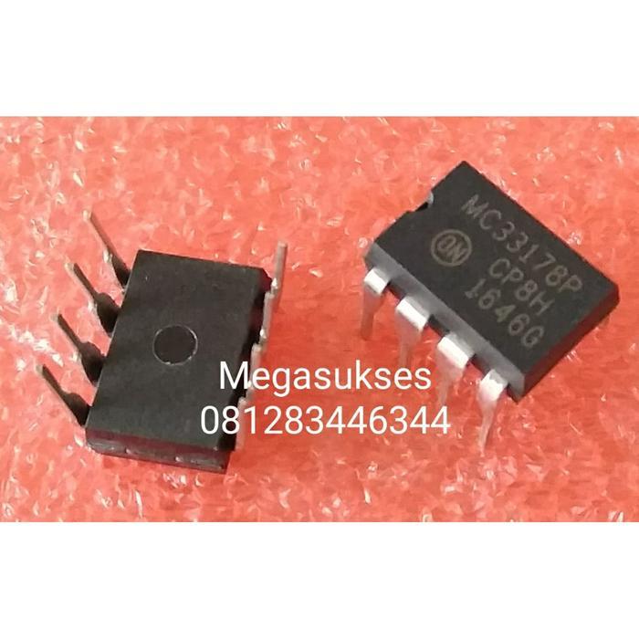 IC MC33178P INTEGRATED CIRCUIT DIP-8