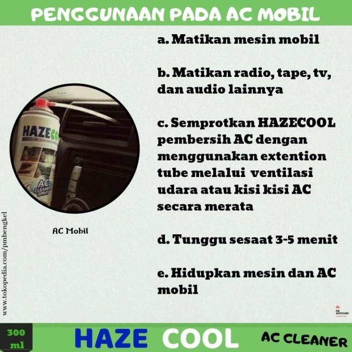 "New" Hazecool AC Cleaner Spray (300 mL) - Pembersih AC MOBIL dan AC SPLIT