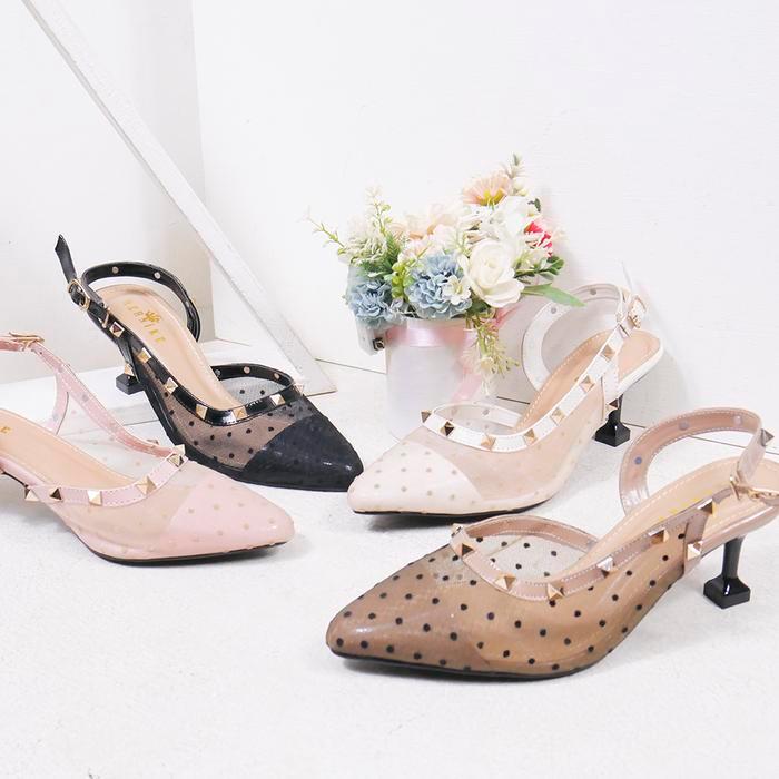 Donatello - Feldora Sepatu Sandal Wanita Heels 7 Cm Heels Vintage