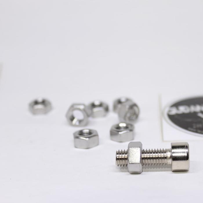 "New" Mur Stainless Ukuran Mur Baut 10 100% Anti Karat Mur Baut 10 Stainless Mur baut 10 Stainless