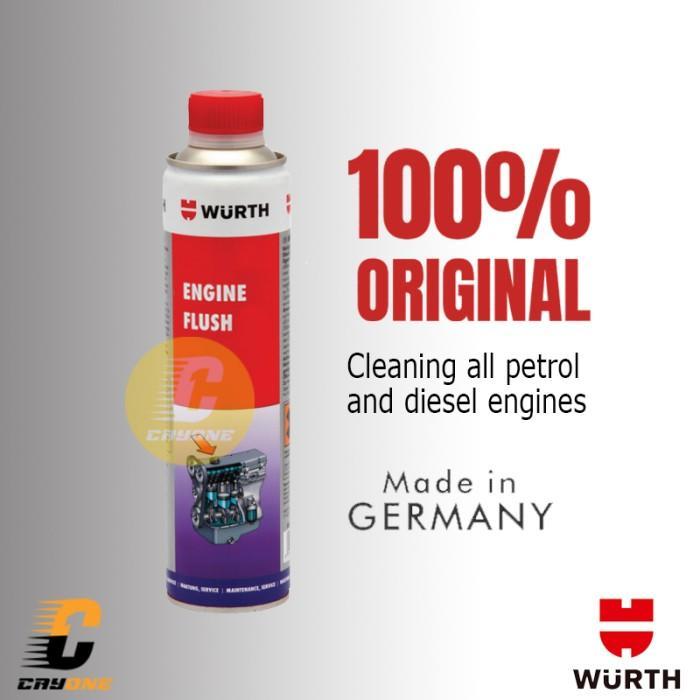 Wurth Engine Flush 300 mL - Pembersih Mesin Mobil Bensin dan Solar