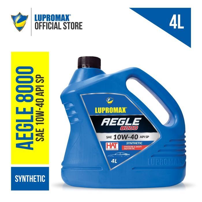 Oli Mobil Lupromax Aegle 8000 10W-40 - 4 Liter