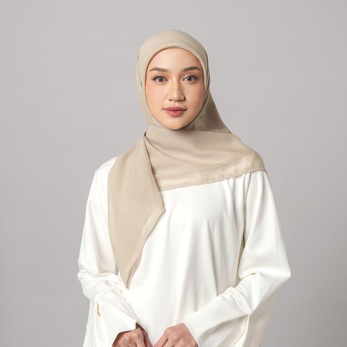 SIAPKIRIM naPocut Plain Nitto - Jilbab Nitto Segiempat 115 X 115 READY STOCK