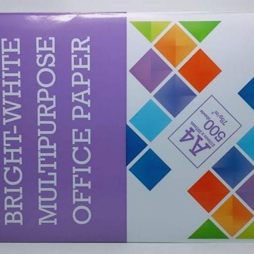 KERTAS HVS BRIGHT WHITE MULTIPURPOSE A4 75 GRAM R