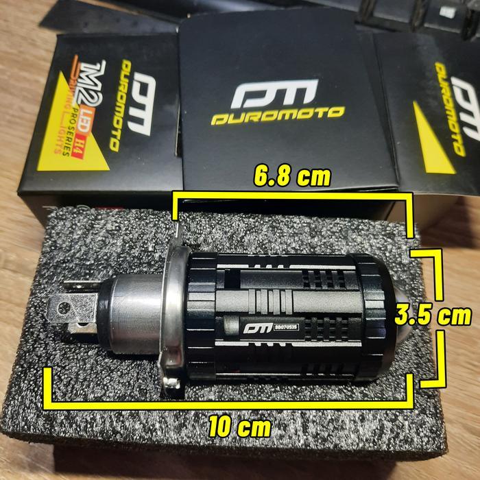 Duromoto M2 Pro M2Pro Lampu H4 Hs1 Led Projector