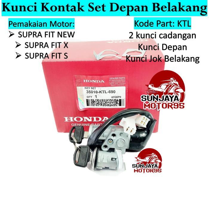 "New" Kunci Kontak Supra FIT New - Supra Fit Jumbo Kode Part : KTL Accessories Motor Anak Jok
