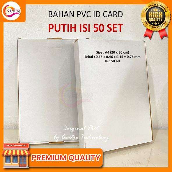 Bahan Pvc Id Card a4 / Kartu Id card