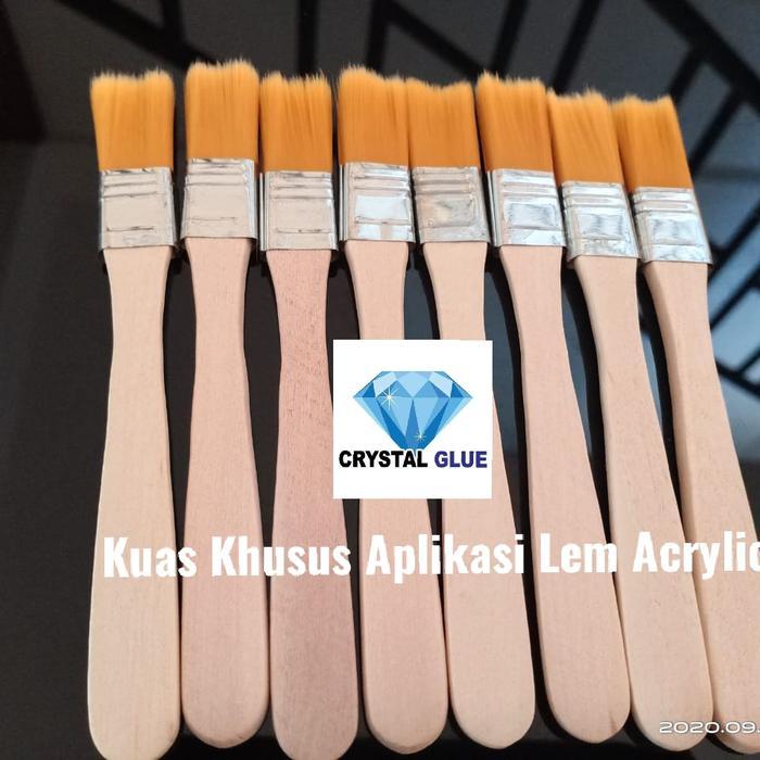 lem akrilik. kuas lem akrilik