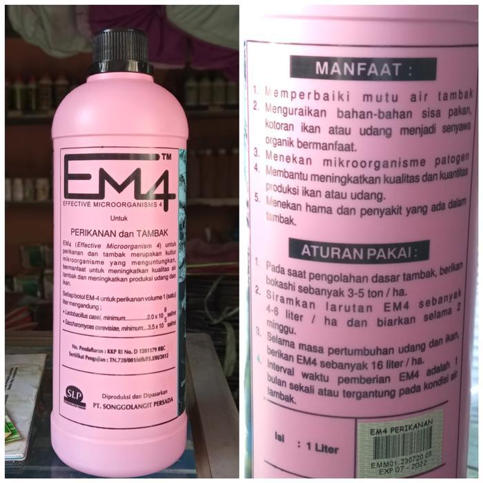 (COD) probiotik em4 perikanan 1 liter