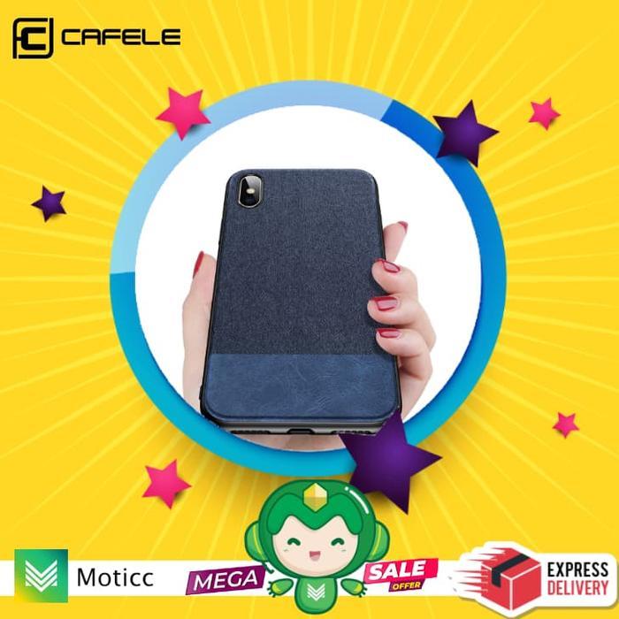 Original CAFELE iPhone XS MAX - Fabric Denim Style Back Cover Case