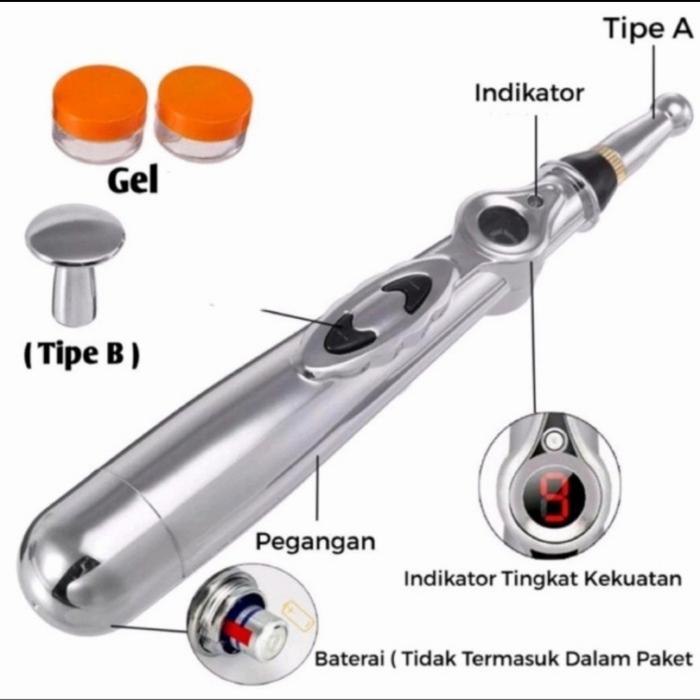 Ready pen akupuntur elektric refleksi/pen terapi akupuntur