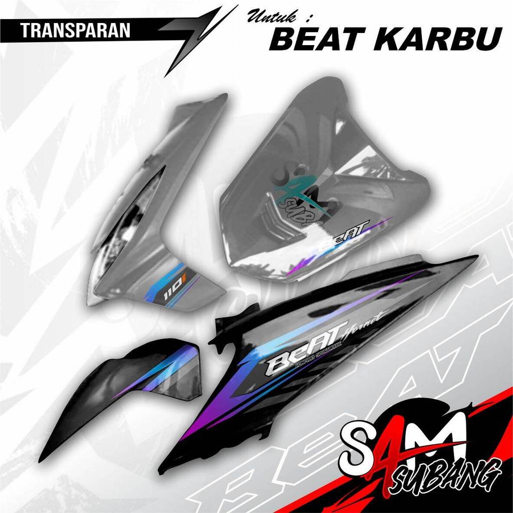 STRIPING BEAT KARBU 2012 MOTIF HORNET TRANSPARAN