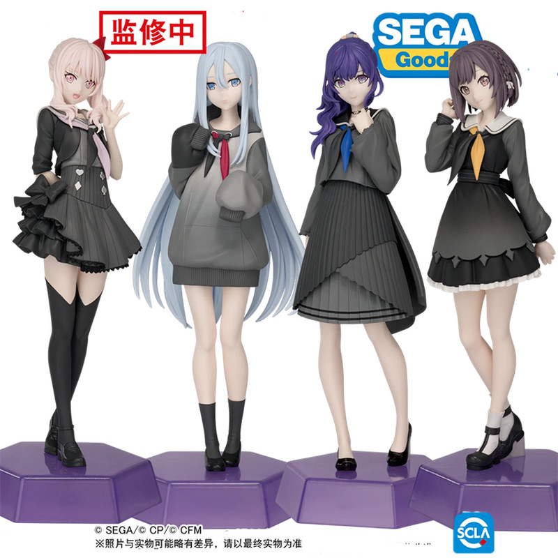 Authentic In Stock SEGA Project Mirai 2 Yoisaki Kanade Akiyama Mizuki Handmade Action Figure Collect