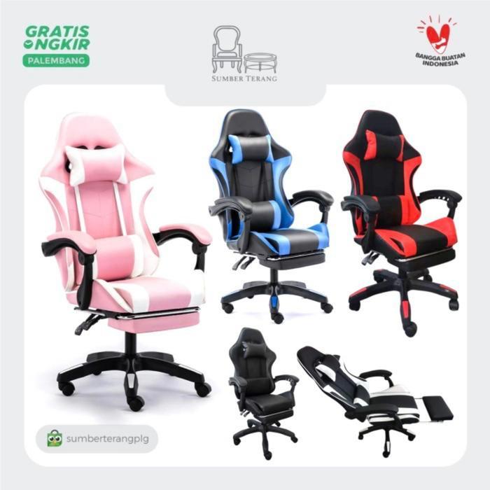 Kursi Gaming Import / Gaming Chair / Kursi Kantor/Kursi Komputer Putar