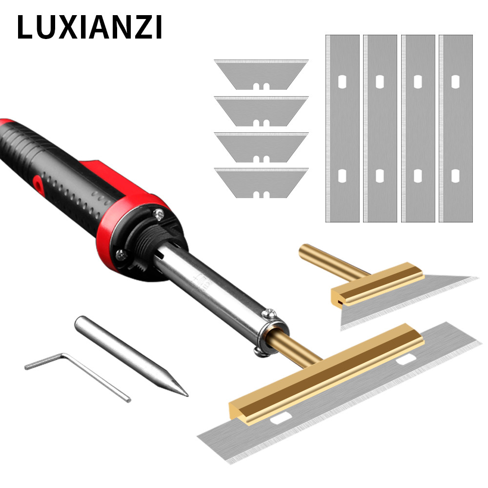 LUXIANZI Soldering iron Heating Blade Fingerprint IC Mainboard Repair Tools For Mobile phone Glass G