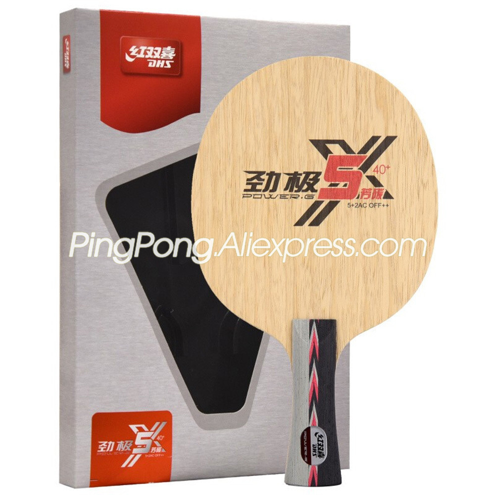 Original DHS POWER G PG 5X 5 X Table Tennis Blade (5+2 Inner ALC) ALC Carbon Racket PG5X Ping Pong B