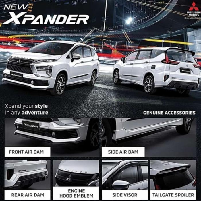 Bodykit XPANDER Facelift 2022 Aero + spoiler