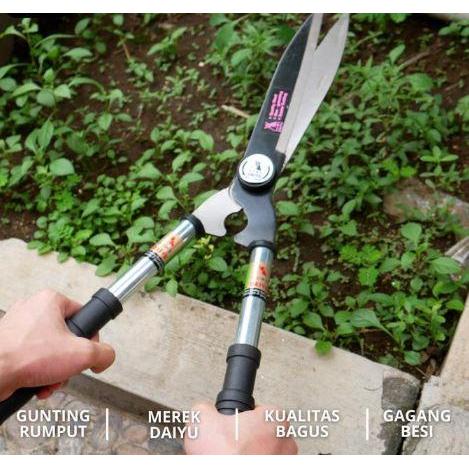 DAIYU GUNTING RUMPUT BESAR ( Gunting ini cocok untuk memangkas rumput, ranting, dan tanaman di taman