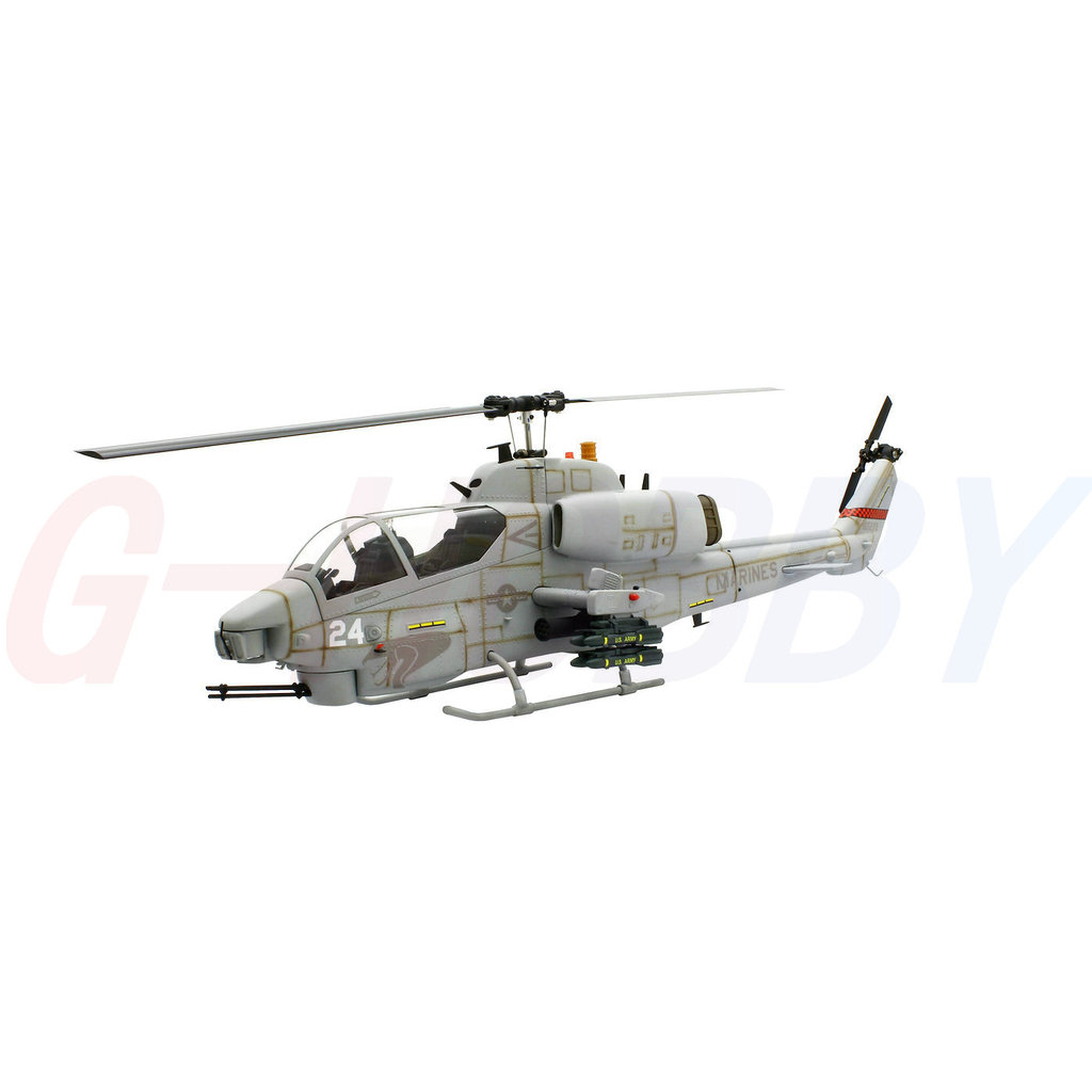 Roban RTF 470 AH-1W RC Helicopter 2 blades Super Cobra Navy