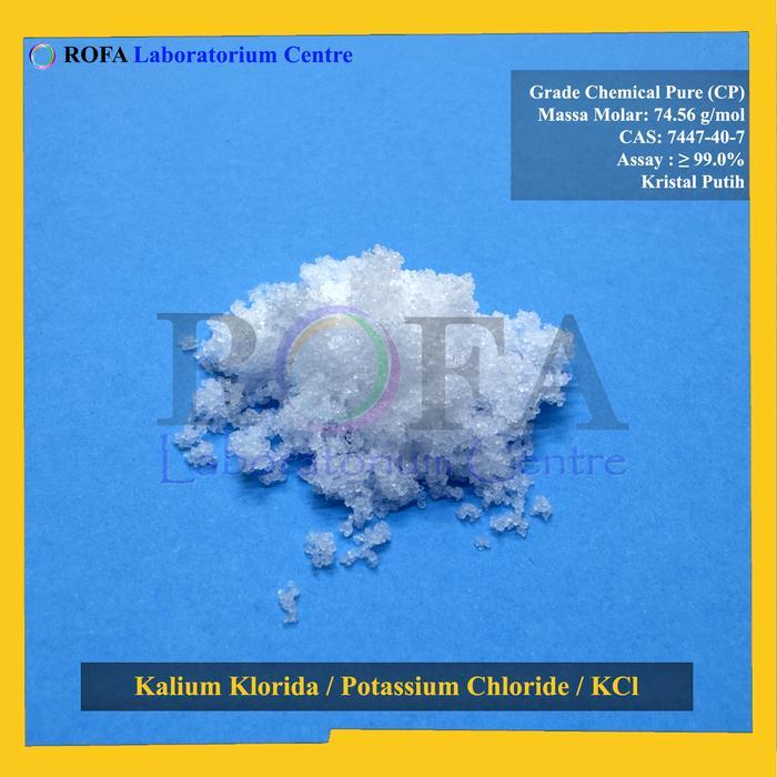 KALIUM KLORIDA / POTASIUM CHLORIDE / KCL CP 500 GRAM