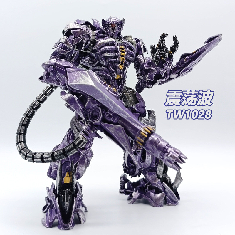 Shockwave Alloy Figure Baiwei TW1028 Transformable Model Toy Movie Version Variable Robot