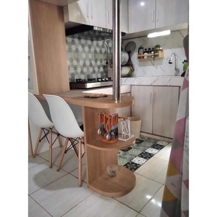 Top Wallsticker Kitchen Motive Hexagonal Best/Stiker Dapur Backsplash