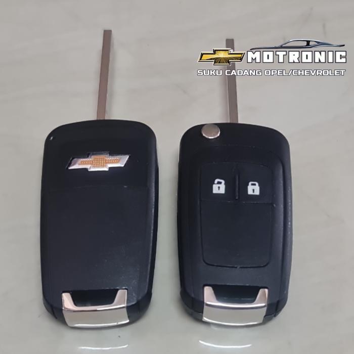 Flip Key Casing Cover Kunci Chevrolet Spin Aveo Sonic Trax Orlando