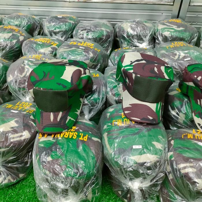 Topi Pet Komando Atau Model Bagong Loreng Tni Jatah