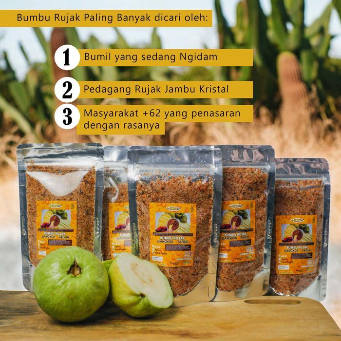 "New" Bumbu Rujak Bangkok Tabur Jambu Kristal Bumbu Rujak Buah