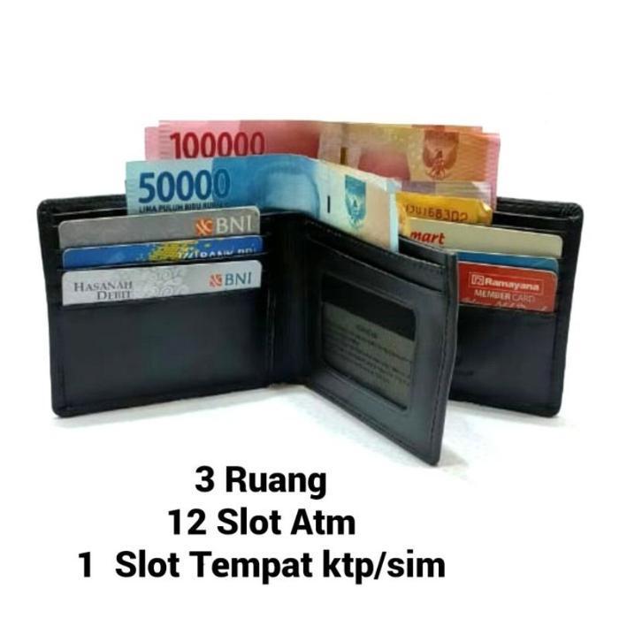 DOMPET PRIA KULIT ASLI 3 DIMENSI