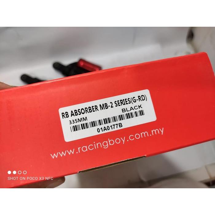 SOK SHOCKBREAKER SHOCK RCB TABUNG MB2 335 MM REVO SUPRA BLADE KARISMA
