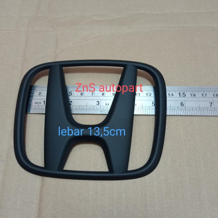 Logo Emblem Gril Honda Brio Mobilio Jazz Rs Gril H110 Hitam Original