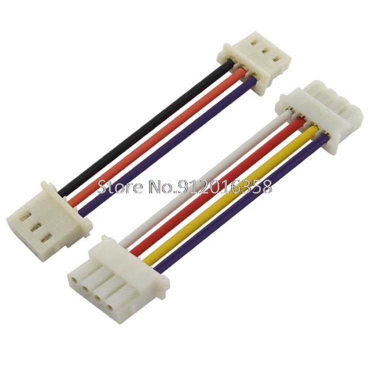 24AWG 15CM Molex 5264 Series 2P 2.54mm pitch UL1007 24awg SPOX Series 2.5mm Cable Wiring Harness
