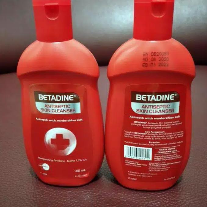 BETADINE SABUN ANTISEPTIK 60ML/BETADINE ANTISEPTIC SKIN CLEANSER 60ML