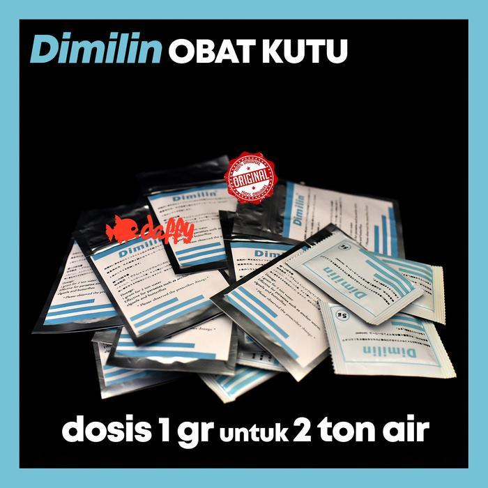 DIMILIN OBAT KUTU IKAN ORIGINAL (OBAT KUTU KOI)