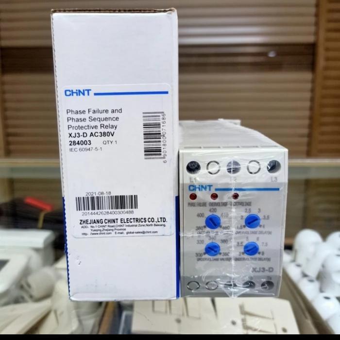 Pfr / Phase Failure Relay / Phase Sequence Protector Relay Xj3-D Chint