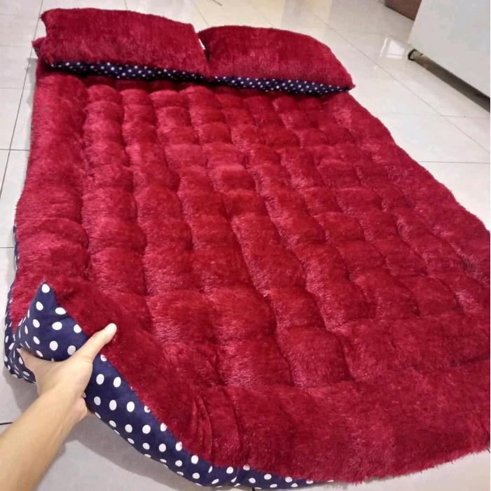 FREE BANTAL 2 Kasur gender /kasur lantai /kasur bulu 140x200