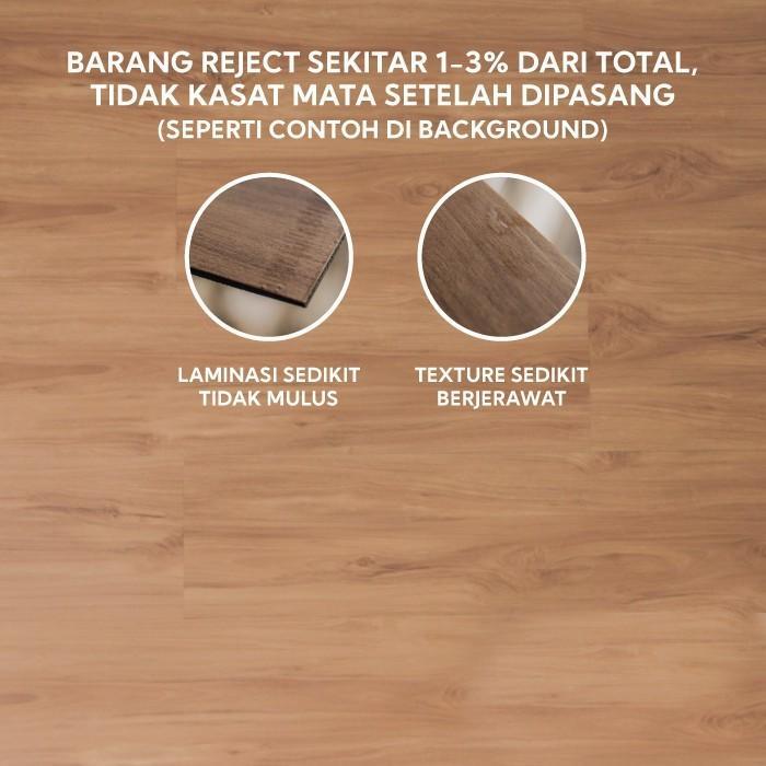 [ Reject Sale ] Lantai Vinyl Motif Kayu Tebal 2mm [Khusus Bandung]