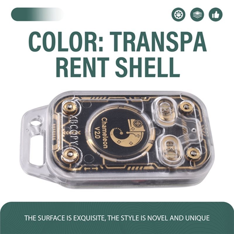 B27B Chameleon Ultra V2.0 RFID Smart Chip Reader Emulator+ 5XUID Keychain NFC Duplicator 125K