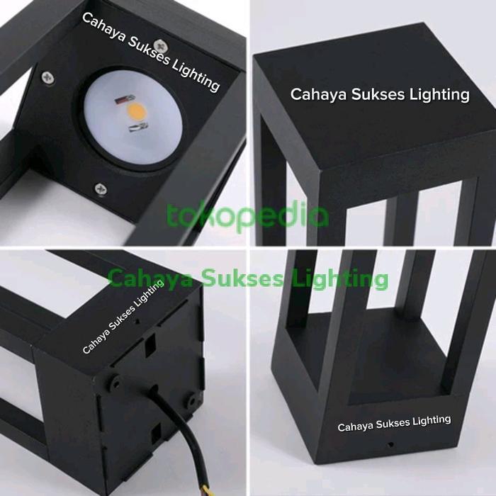 LAMPU TAMAN MINIMALIS OUTDOOR/LAMPU PILAR LED ANTI KARAT & ANTI AIR