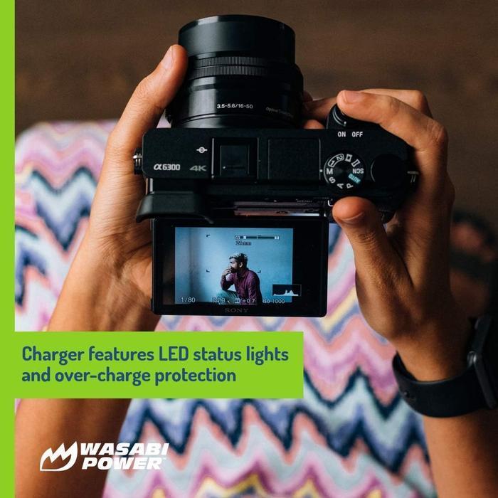 Wasabi Power Battery & Charger For Leica Bp-Dc15 Bpdc15 Bp Dc15 Baterai Leica C-Lux Clux Dlux D-Lux