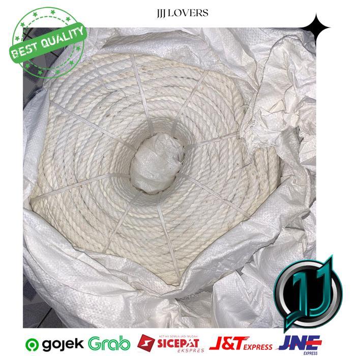 Tali Tambang Besar Tambang Katun Tali Tambang putih Kuralon 12mm 110m