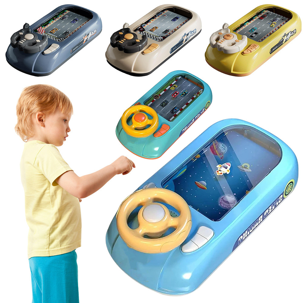 Driving Simulator With Music And Vehicle Sound Effects Toddler Simulated Driving Racing Car Game