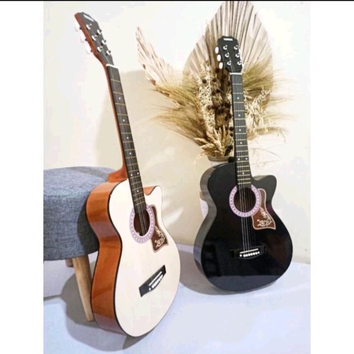 Best Seller Gitar Akustik Kenip Gratis Packing Kayu Original